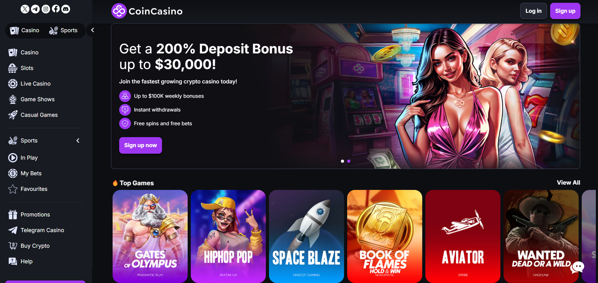 coincasino online casino