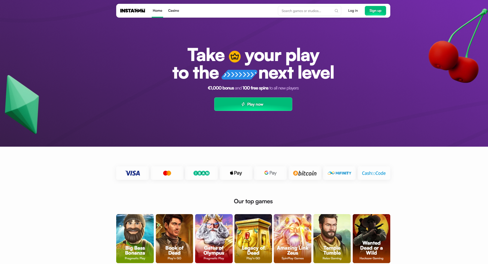 instaspin online casino